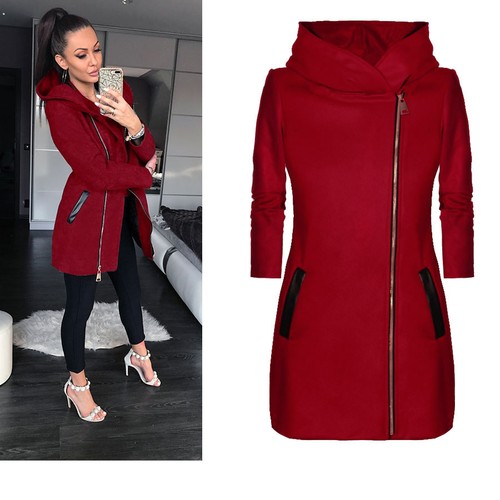 Damen mantel langarm jacke - mantel,
