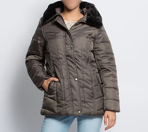 Steppjacke grün damen - 20,
