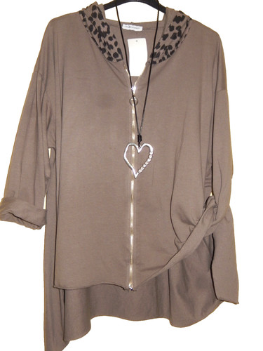 Longjacke sweatmantel cardigan - longjacke,