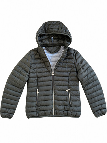 Damen steppjacke kapuze grün - steppjacke,